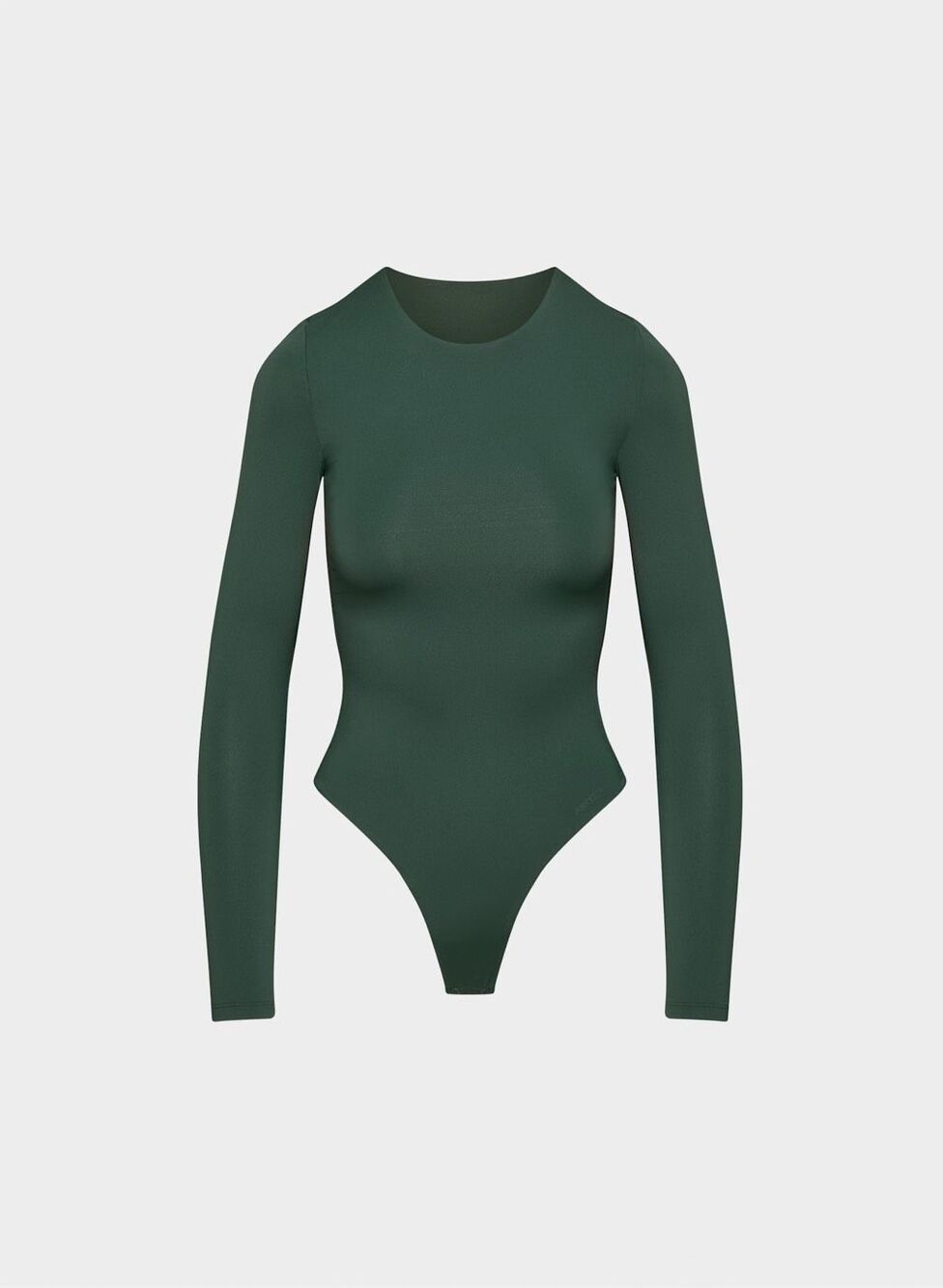 Aritzia Original Contour Prosperity Crew Bodysuit long sleeve dark green S NEW